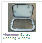 Aluminum Bolted Opening Window