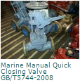 GB Marine Quick Closing, Pressure Guage Valve