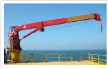 Marine Davit and crane